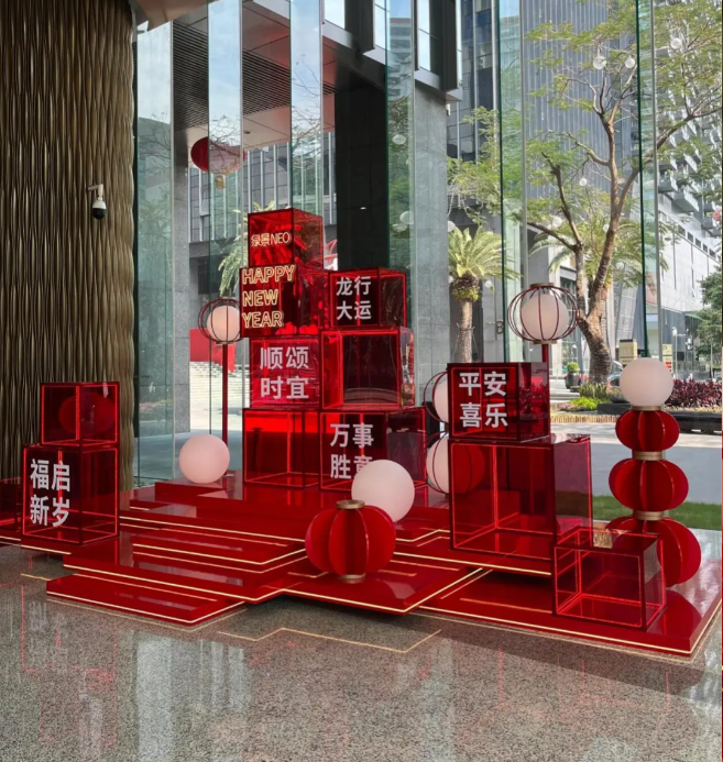 燈籠美陳設(shè)計(jì)點(diǎn)亮傳統(tǒng)文化的璀璨光芒